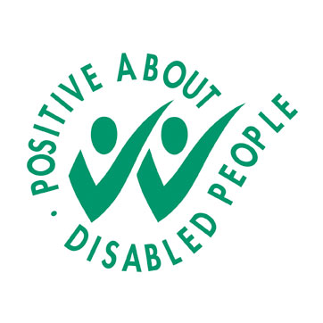 Positive About Disabled Kitemark logo